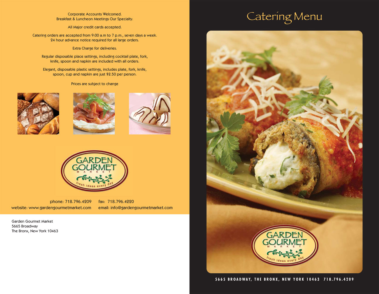 catering menu